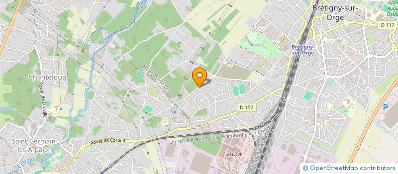 localisation de l'entreprise MERRI INTERNATIONAL à BRETIGNY-SUR-ORGE