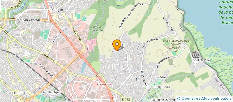 localisation de l'entreprise MERRIEN ETANCHEITE  LANGUEUX