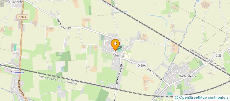 localisation de l'entreprise MERRISPOKERCLUB  MERRIS