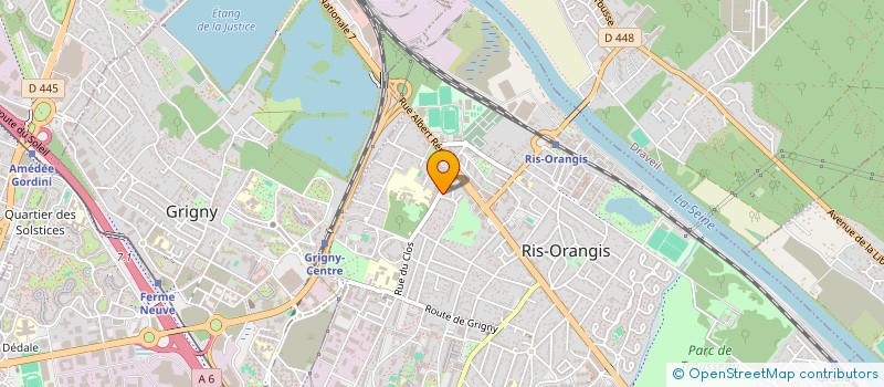 localisation de l'entreprise MERRO DRIVE à RIS-ORANGIS