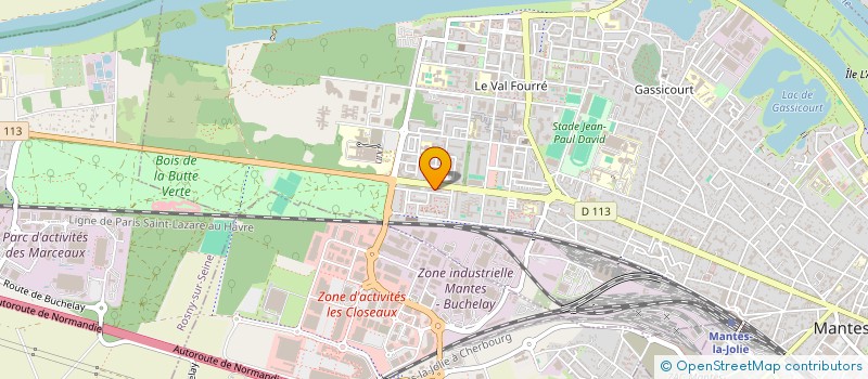 localisation de l'entreprise MERROUNE  MANTES-LA-JOLIE