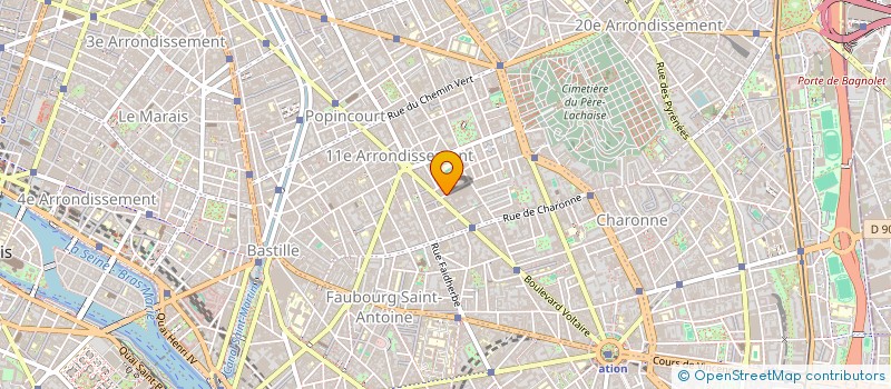 localisation de l'entreprise MERRY  PARIS