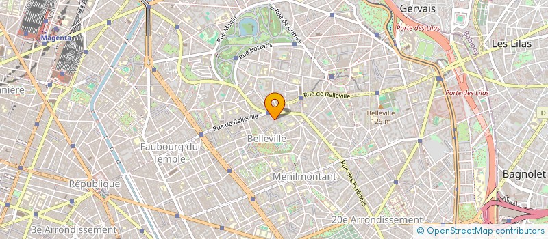 localisation de l'entreprise MERRY CAPITAL  PARIS