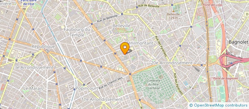 localisation de l'entreprise MERRY MOD'S ET COMPAGNIE à PARIS