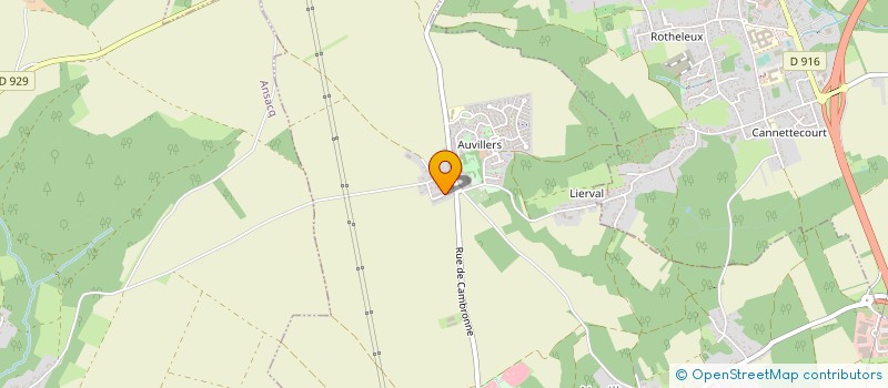 localisation de l'entreprise MERRY SCHOOL RANTIGNY  RANTIGNY