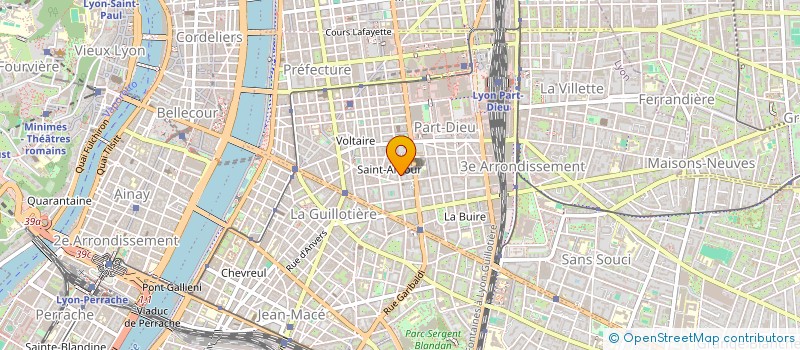 localisation de l'entreprise MERRY WORLD  LYON