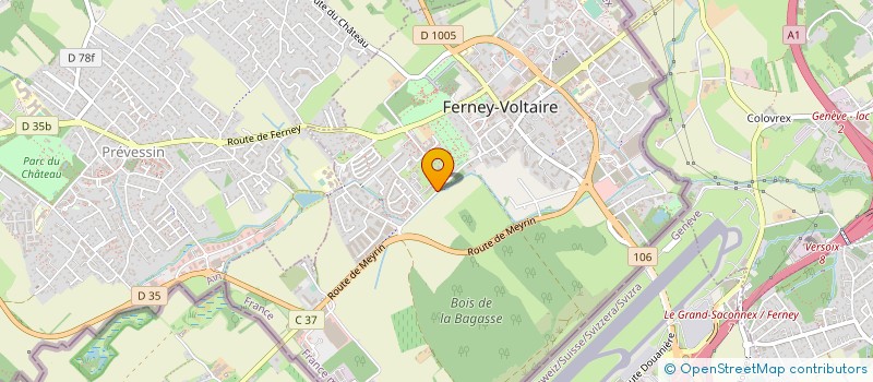 localisation de l'entreprise MERRYLAND à FERNEY-VOLTAIRE