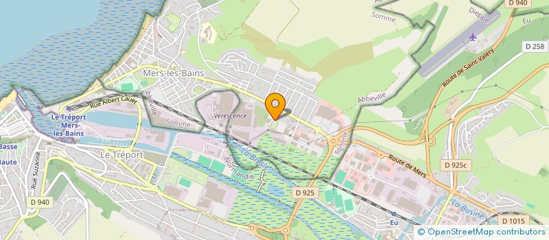 localisation de l'entreprise MERS CONTROLE  MERS-LES-BAINS