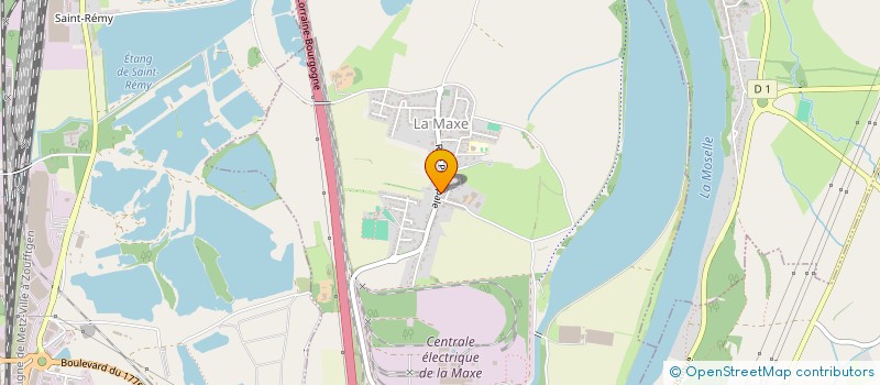 localisation de l'entreprise MERSCH  LA MAXE