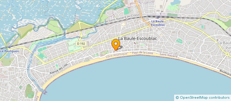 localisation de l'entreprise MERSEA à LA BAULE-ESCOUBLAC
