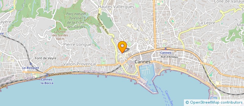 localisation de l'entreprise MERSEA MARINS SOLIDAIRES à CANNES