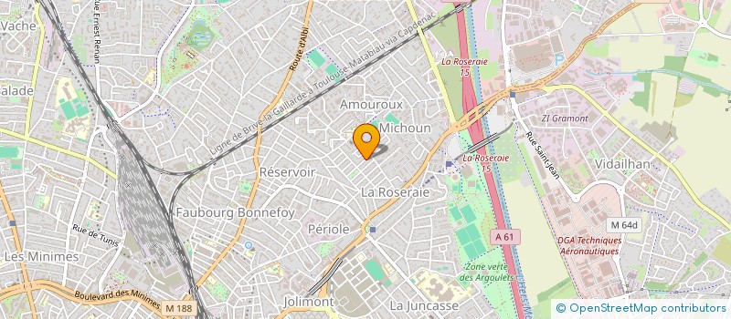 localisation de l'entreprise MERSENNE EDITIONS à TOULOUSE