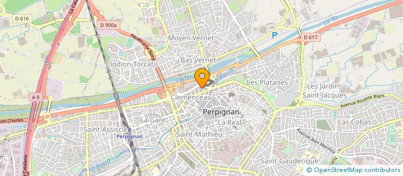 localisation de l'entreprise MERSHAM FRANCE à PERPIGNAN