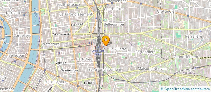 localisation de l'entreprise MERSI à LYON