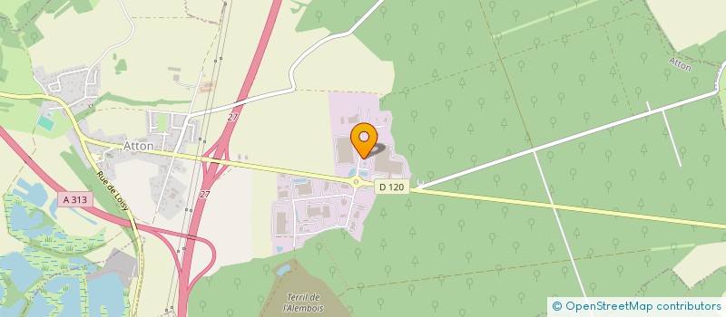 localisation de l'entreprise MERT PREFA  ATTON