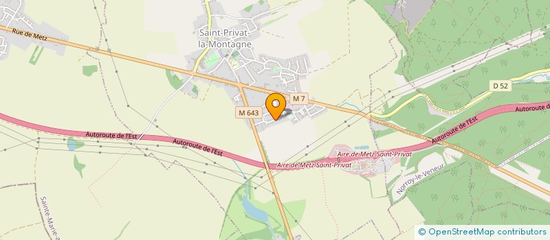 localisation de l'entreprise MERTENS  SAINT-PRIVAT-LA-MONTAGNE