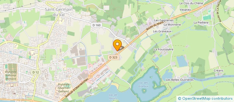 localisation de l'entreprise MERTZ  LA FLECHE