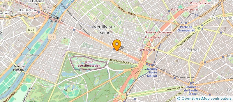 localisation de l'entreprise MERTZ CAPITAL à NEUILLY-SUR-SEINE
