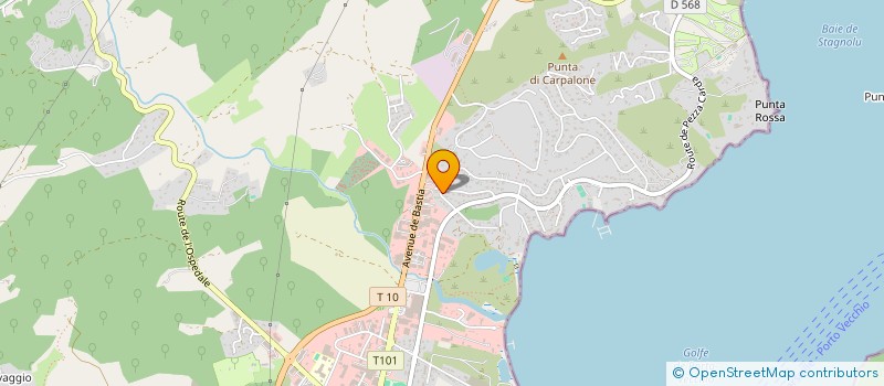 localisation de l'entreprise MERTZ TV à PORTO-VECCHIO