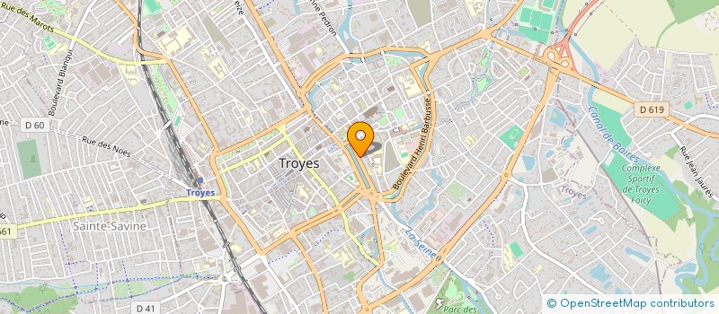 localisation de l'entreprise MERUMA à TROYES