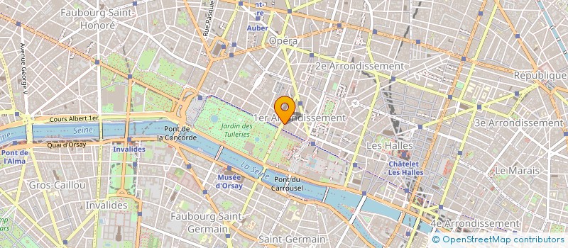 localisation de l'entreprise MERVAL à PARIS