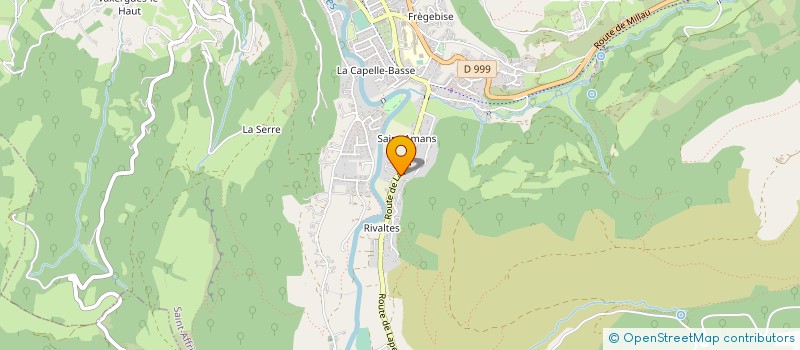 localisation de l'entreprise MERVAL MOBIL HOME  SAINT-AFFRIQUE