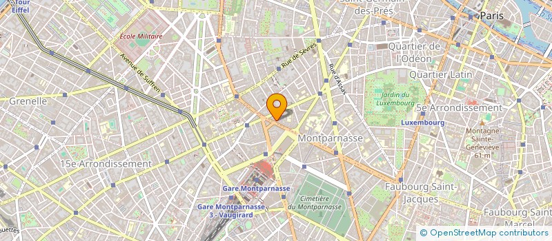 localisation de l'entreprise MERVEAUX                      JEAN  PARIS