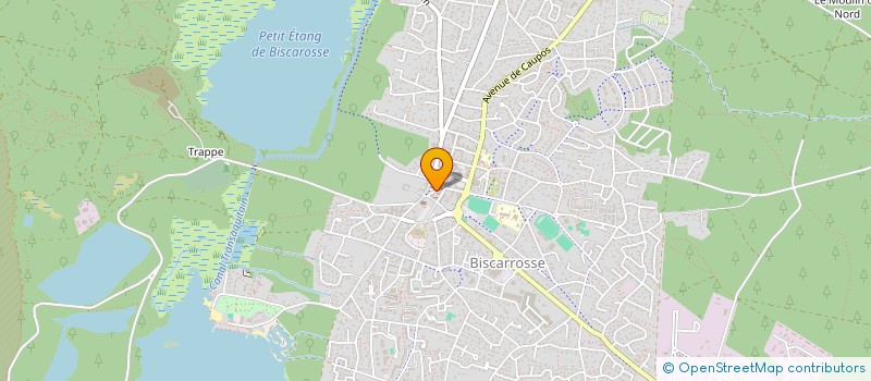 localisation de l'entreprise MERVEILLE  BISCARROSSE