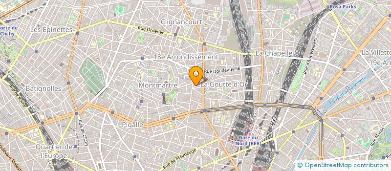 localisation de l'entreprise MERVEILLE BEAUTE  PARIS