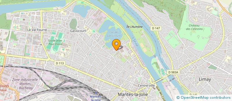 localisation de l'entreprise MERVEILLES  MANTES-LA-JOLIE