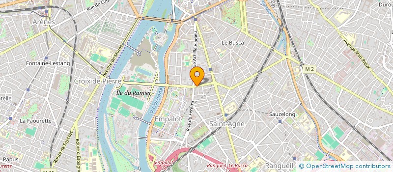 localisation de l'entreprise MERVEILLES  TOULOUSE