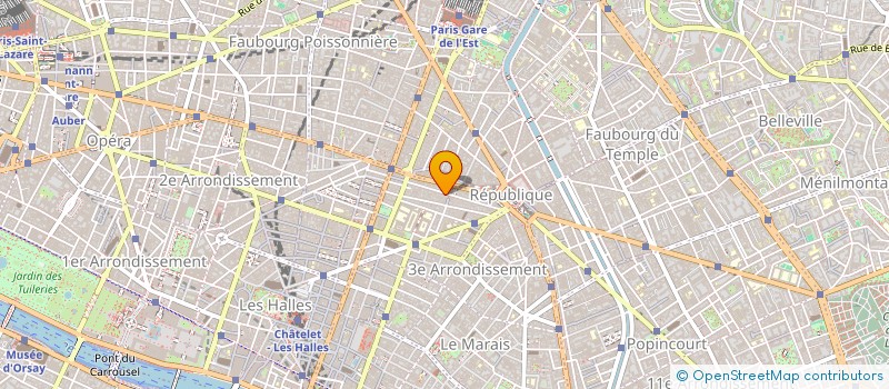 localisation de l'entreprise MERVEILLES & CIE  PARIS