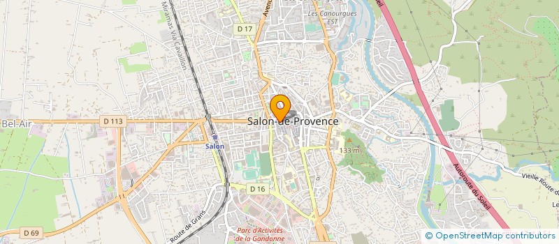 localisation de l'entreprise MERVEILLES D'AFRIQUE à SALON-DE-PROVENCE
