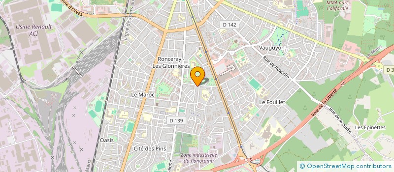 localisation de l'entreprise MERVEILLES D'AFRIQUE F&G  LE MANS