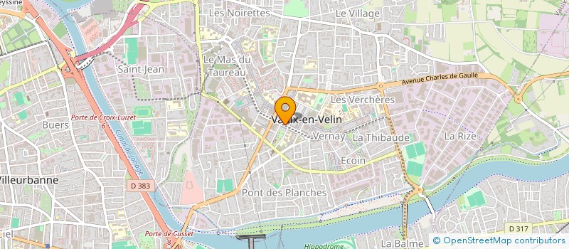 localisation de l'entreprise MERVEILLES D'ORIENT à VAULX-EN-VELIN