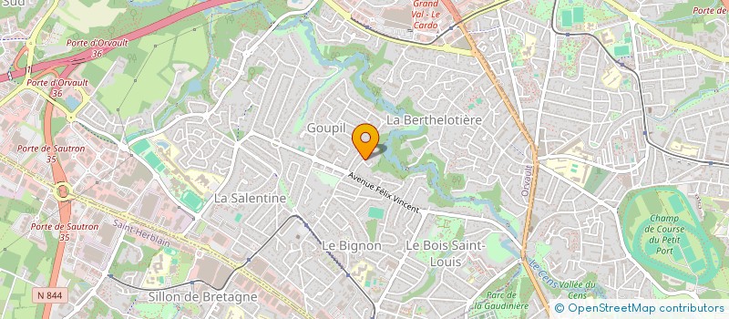 localisation de l'entreprise MERVEILLES DE CHAMPAGNE à ORVAULT