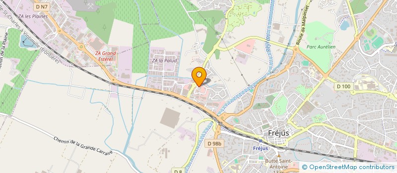 localisation de l'entreprise MERVEILLES DES TROPIQUES à FREJUS