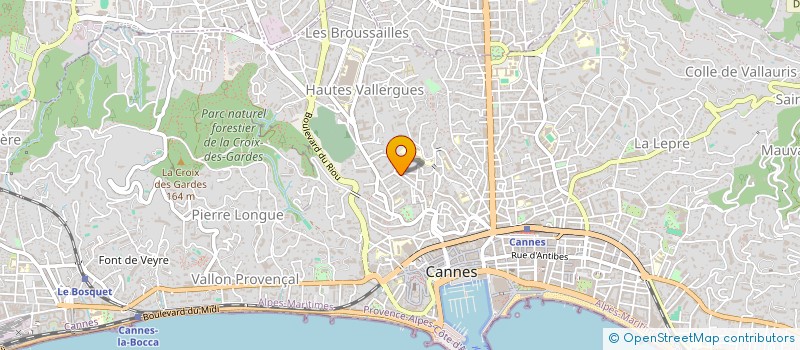 localisation de l'entreprise MERVEILLES FRANCAISES à CANNES