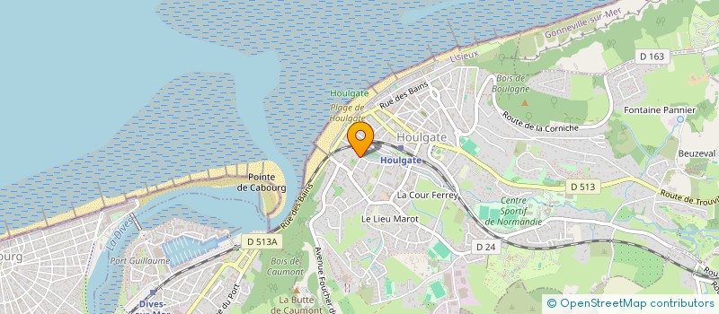 localisation de l'entreprise MERVEILLEUSE ENFANCE  HOULGATE