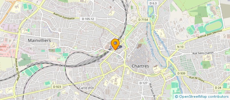 localisation de l'entreprise MERVEILLEUSES MARIANNES à CHARTRES