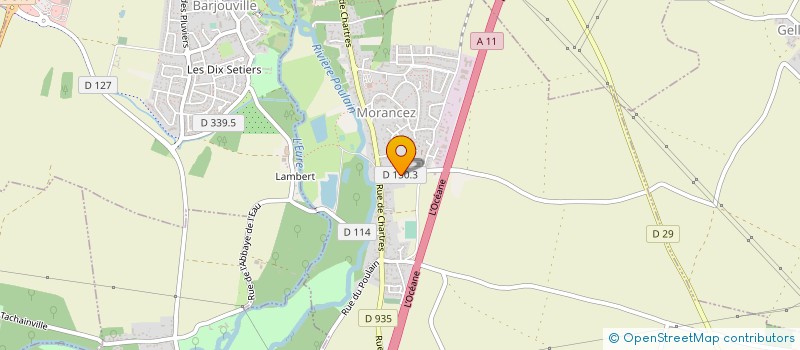 localisation de l'entreprise MERVEILLOUS PIZZA à MORANCEZ