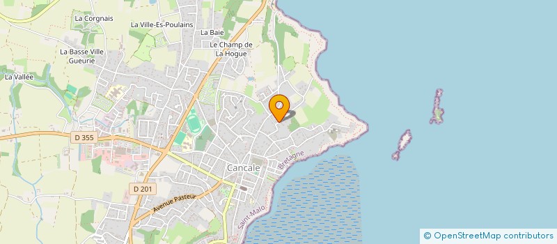 localisation de l'entreprise MERVENT  CANCALE