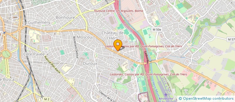 localisation de l'entreprise MERVILE à TOULOUSE