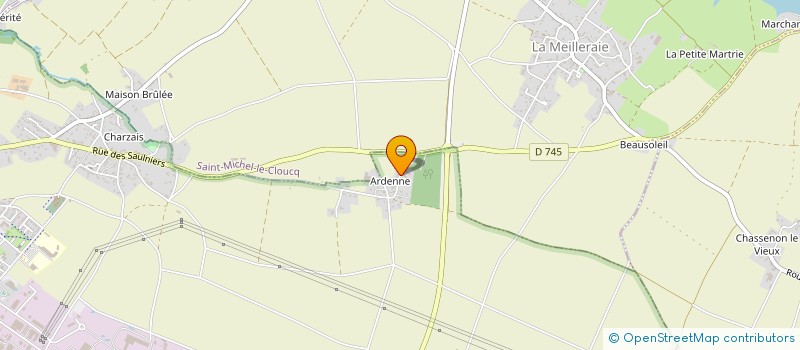 localisation de l'entreprise MERVILLE BAY PROPERTIES  FONTENAY-LE-COMTE