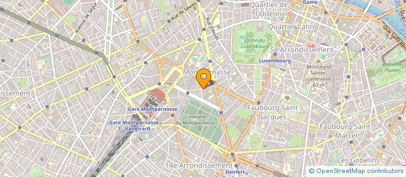 localisation de l'entreprise MERY  PARIS