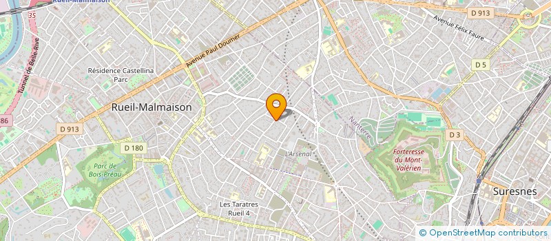 localisation de l'entreprise MERY à RUEIL-MALMAISON