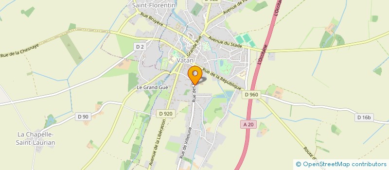 localisation de l'entreprise MERY EMMANUEL  GUILLY