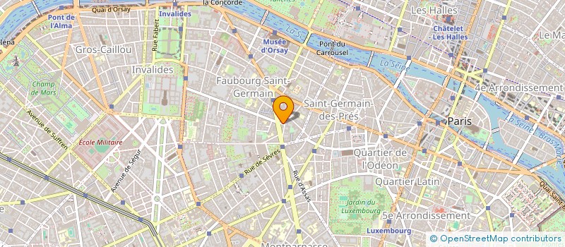 localisation de l'entreprise MERY-VANEAU  PARIS