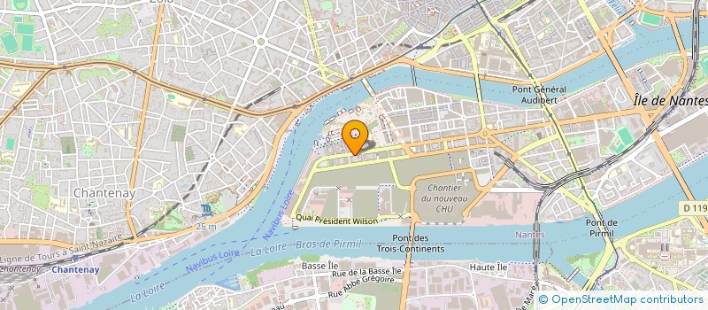 localisation de l'entreprise MERYDIAMANT PRODUCTION SAS à NANTES