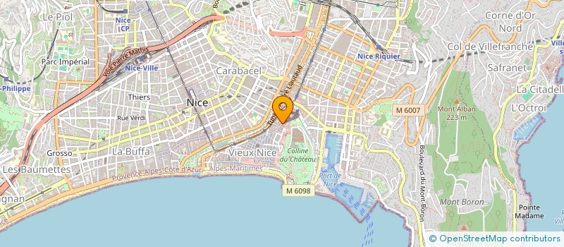 localisation de l'entreprise MERYENDA GROUP  NICE